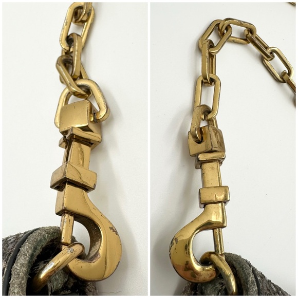 Tory Burch Amanda Snake Print Logo Clutch Crossbody - Picture 11 of 14